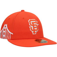 San Francisco Giants New Era City Connect Low Profile 59FIFTY Fitted Hat - Orange Hats