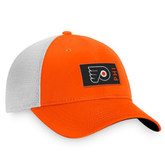 Philadelphia Flyers Fanatics Authentic Pro Rink Trucker Snapback Hat - Orange | US 4464937