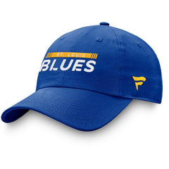 St. Louis Blues Fanatics Authentic Pro Rink Adjustable Hat - Blue | US 4464967