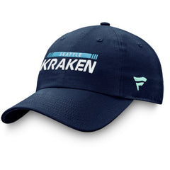 Seattle Kraken Fanatics Authentic Pro Rink Adjustable Hat - Deep Sea Blue | US 4464979