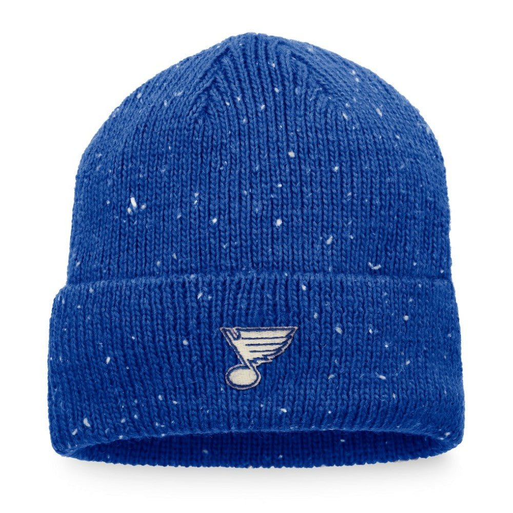 St. Louis Blues Fanatics Authentic Pro Rink Pinnacle Cuffed Knit Hat - Blue | US 4465001