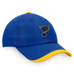 St. Louis Blues Fanatics Authentic Pro Rink Pinnacle Adjustable Hat - Blue | US 4465016