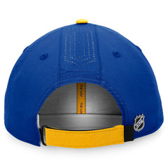 St. Louis Blues Fanatics Authentic Pro Rink Pinnacle Adjustable Hat - Blue | US 4465016