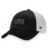 Vegas Golden Knights Fanatics Authentic Pro Rink Trucker Snapback Hat - Black/White | US 4465056