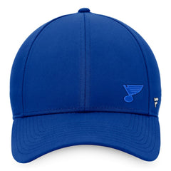 St. Louis Blues Fanatics Women's Authentic Pro Road Structured Adjustable Hat - Royal | US 4465323