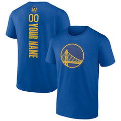 Golden State Warriors Personalized Playmaker Team T-Shirt Royal