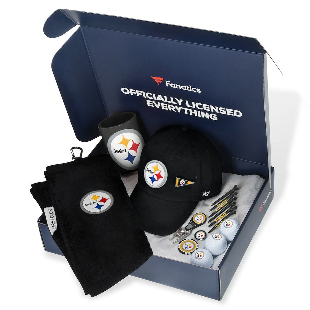 Pittsburgh Steelers Pack Golf-Themed Gift Box -