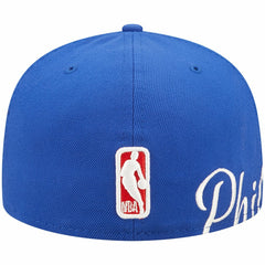 Philadelphia 76ers Side Split 59FIFTY Fitted Hat Royal - New Era outlet