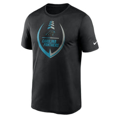 Carolina Panthers Icon Legend Performance T-Shirt - Black T-shirts