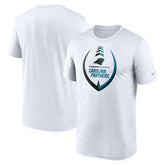 Carolina Panthers Icon Legend Performance T-Shirt - White T-shirts