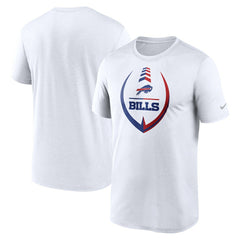 Buffalo Bills Icon Legend Performance T-Shirt - White T-shirts