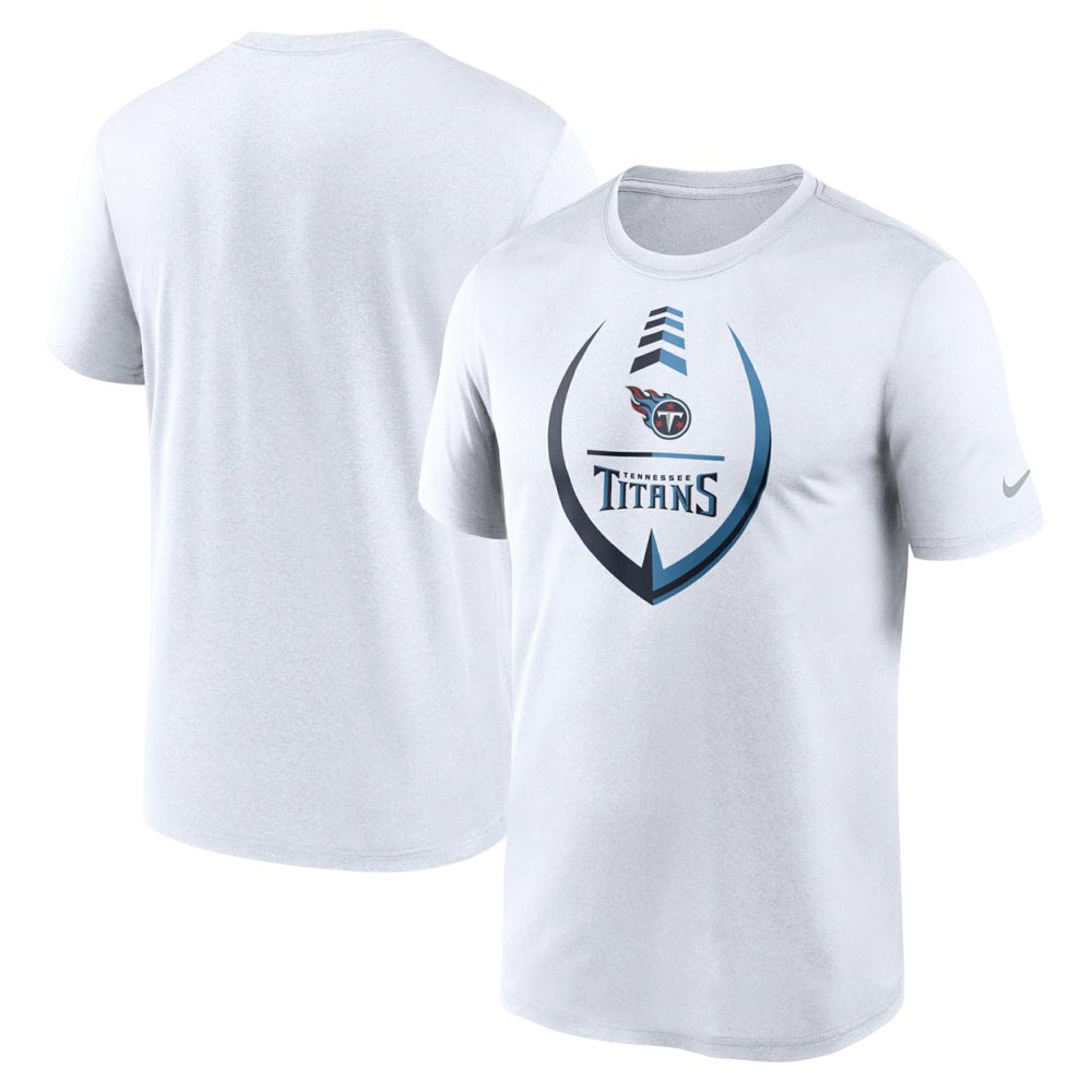 Tennessee Titans Icon Legend Performance T-Shirt - White T-shirts