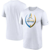 Los Angeles Chargers Icon Legend Performance T-Shirt - White T-shirts