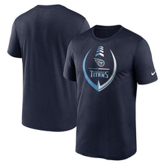 Tennessee Titans Icon Legend Performance T-Shirt - Navy T-shirts