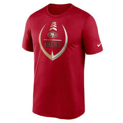 San Francisco 49ers Icon Legend Performance T-Shirt - Scarlet T-shirts