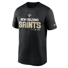 New Orleans Saints Legend Community Performance T-Shirt - Black T-shirts