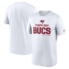 Tampa Bay Buccaneers Legend Community Performance T-Shirt - White T-shirts