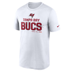 Tampa Bay Buccaneers Legend Community Performance T-Shirt - White T-shirts