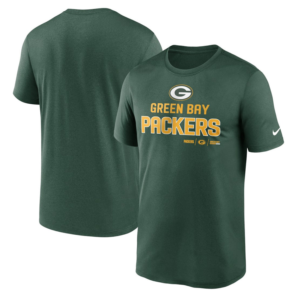 Green Bay Packers Legend Community Performance T-Shirt - Green T-shirts