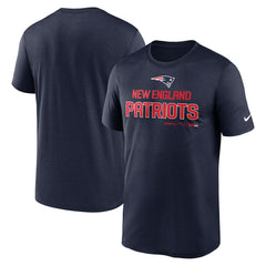 New England Patriots Legend Community Performance T-Shirt - Navy T-shirts