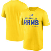 Los Angeles Rams Legend Community Performance T-Shirt - Gold T-shirts