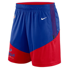 Buffalo Bills Sideline Primary Lockup Performance Shorts - Royal/Red Shorts