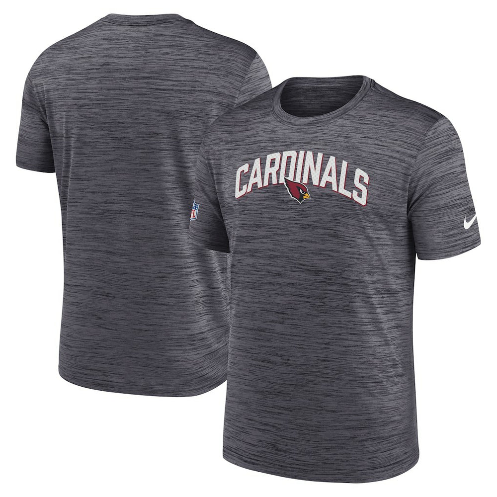 Arizona Cardinals Sideline Velocity Athletic Stack Performance T-Shirt - Black T-shirts