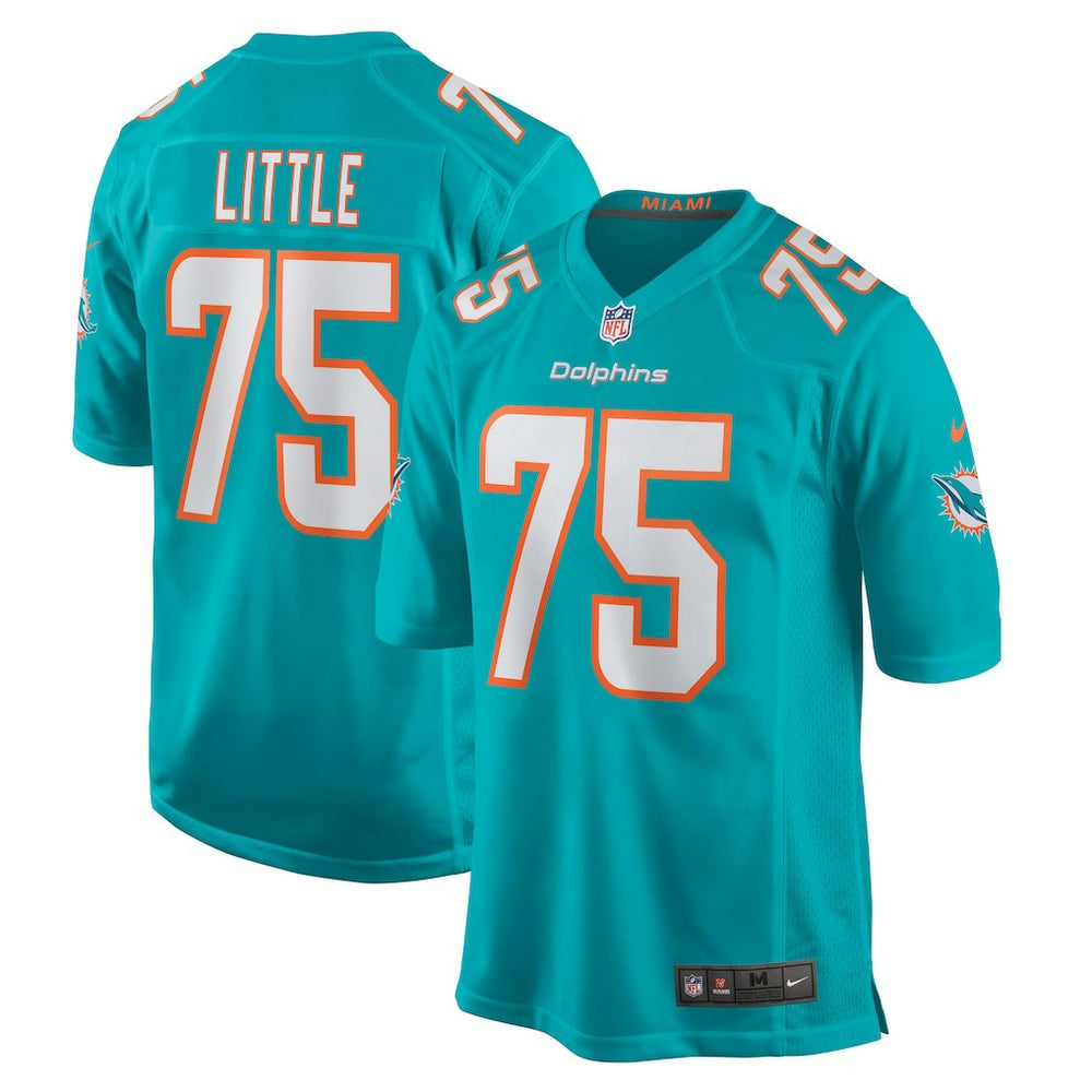 Greg Little Miami Dolphins Game Jersey - Aqua Jerseys