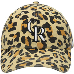 Colorado Rockies '47 Women's Bagheera Cheetah Clean up Adjustable Hat - Tan Hats