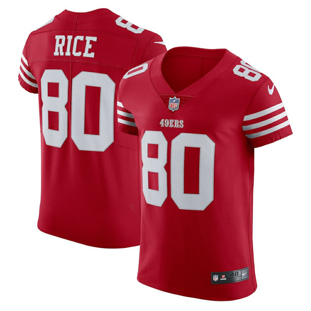 Jerry Rice San Francisco 49ers Vapor Elite Retired Player Jersey - Scarlet Jerseys