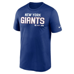 New York Giants Legend Community Performance T-Shirt - Royal T-shirts