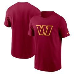 Washington Commanders Primetime Logo Essential T-Shirt - Burgundy T-shirts