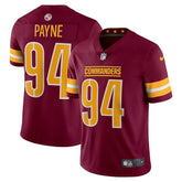 Da'Ron Payne Washington Commanders Vapor Limited Jersey - Burgundy Jerseys