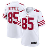 George Kittle San Francisco 49ers Team Game Jersey - White Jerseys