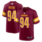 Da'Ron Payne Washington Commanders Game Jersey - Burgundy Jerseys