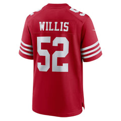 Patrick Willis San Francisco 49ers Retired Player Team Game Jersey - Scarlet Jerseys