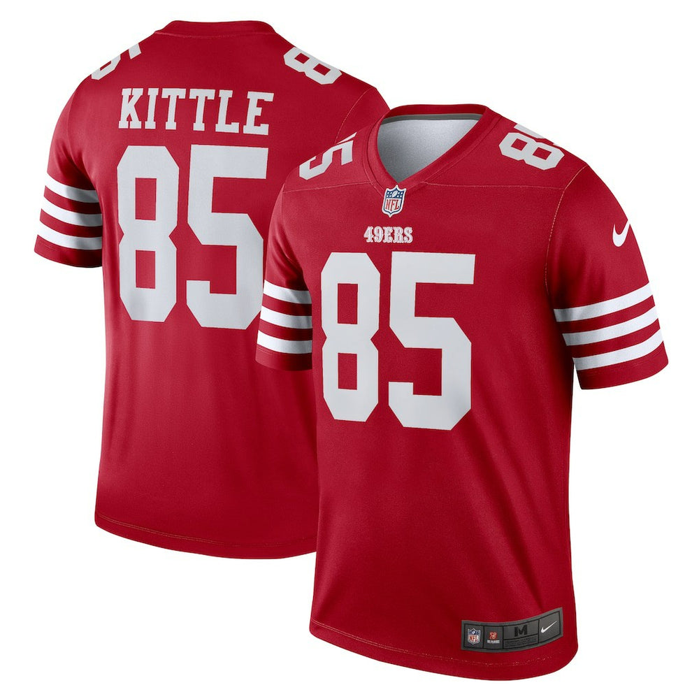 George Kittle San Francisco 49ers Legend Player Performance Top - Scarlet Tops