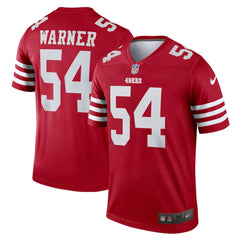 Fred Warner San Francisco 49ers Legend Player Performance Top - Scarlet Tops