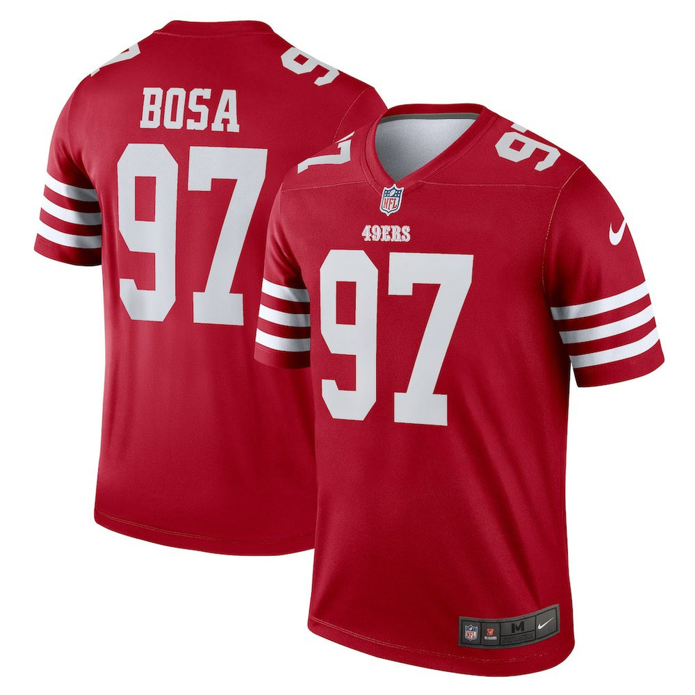 Nick Bosa San Francisco 49ers Legend Player Performance Top - Scarlet Tops