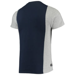 Chicago Bears Refried Apparel Sustainable Split T-Shirt - Navy/Heathered Gray T-shirts