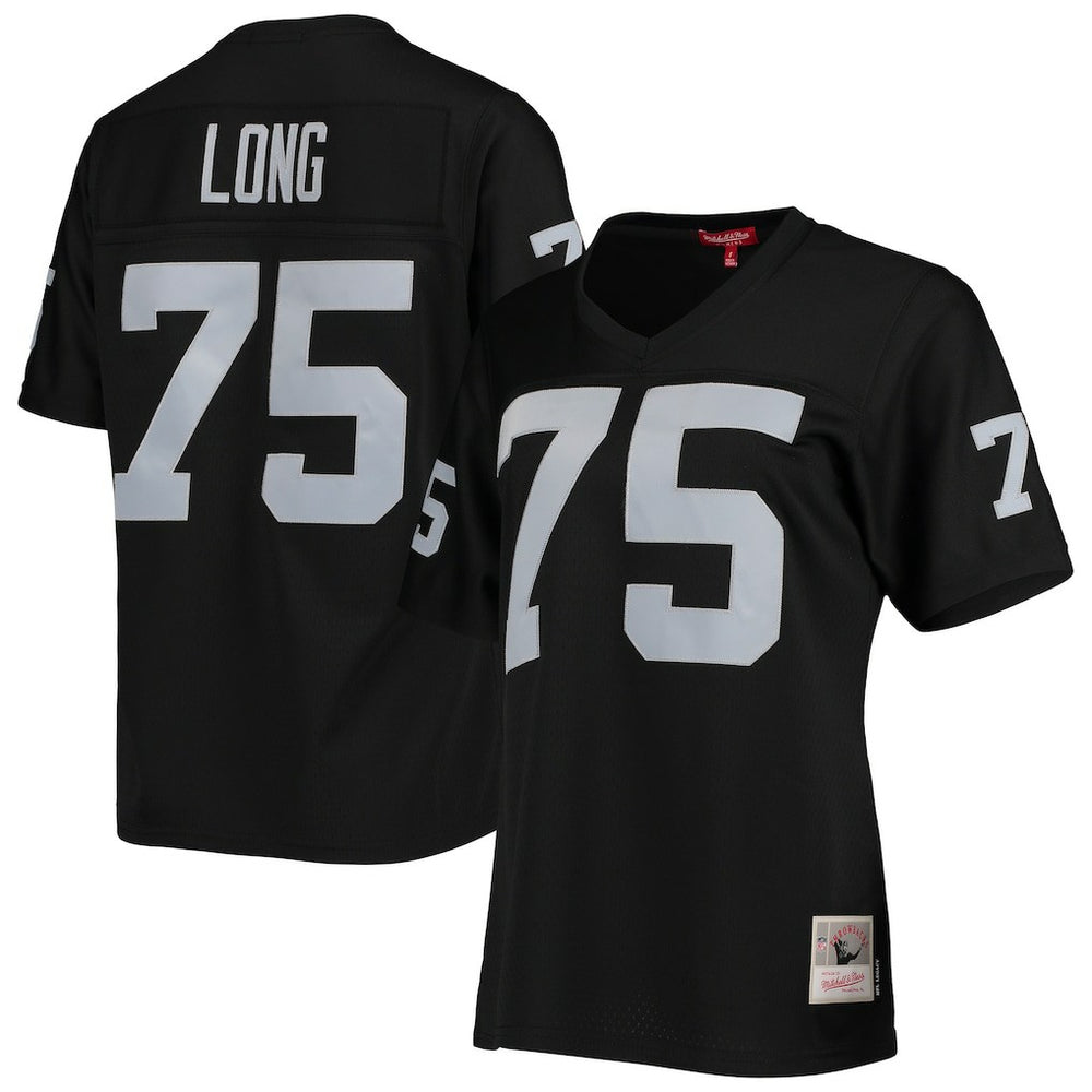 Howie Long Las Vegas Raiders Women's Legacy Replica Player Jersey - Black Jerseys