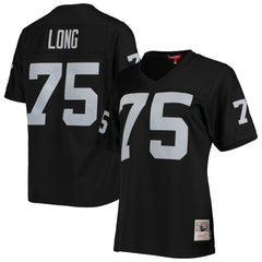 Howie Long Las Vegas Raiders Women's Legacy Replica Player Jersey - Black Jerseys