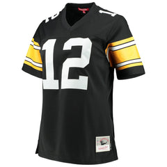 Terry Bradshaw Pittsburgh Steelers Women's Legacy Replica Player Jersey - Black Jerseys