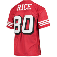 Jerry Rice San Francisco 49ers 1994 Authentic Throwback Retired Player Jersey - Scarlet Jerseys