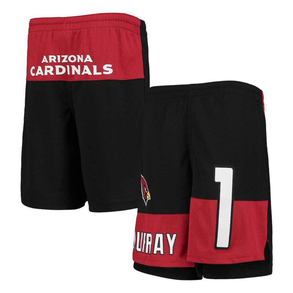 Kyler Murray Arizona Cardinals Youth Name & Number Player Shorts - Black Shorts