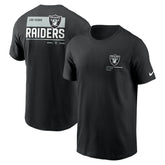Las Vegas Raiders Team Incline T-Shirt - Black T-shirts