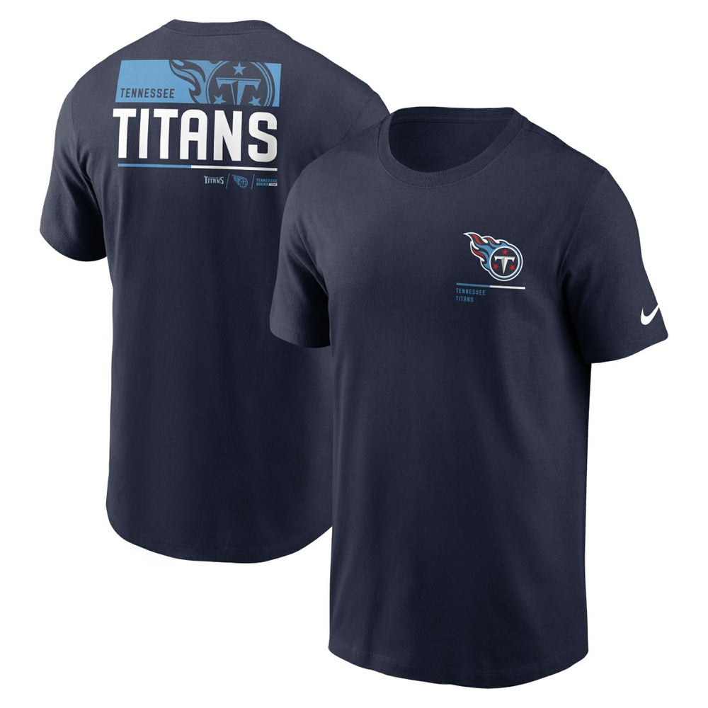 Tennessee Titans Team Incline T-Shirt - Navy T-shirts
