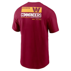 Washington Commanders Team Incline T-Shirt - Burgundy T-shirts