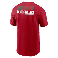Tampa Bay Buccaneers Team Incline T-Shirt - Red T-shirts