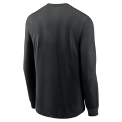 New Orleans Saints Team Slogan Long Sleeve T-Shirt - Black T-shirts